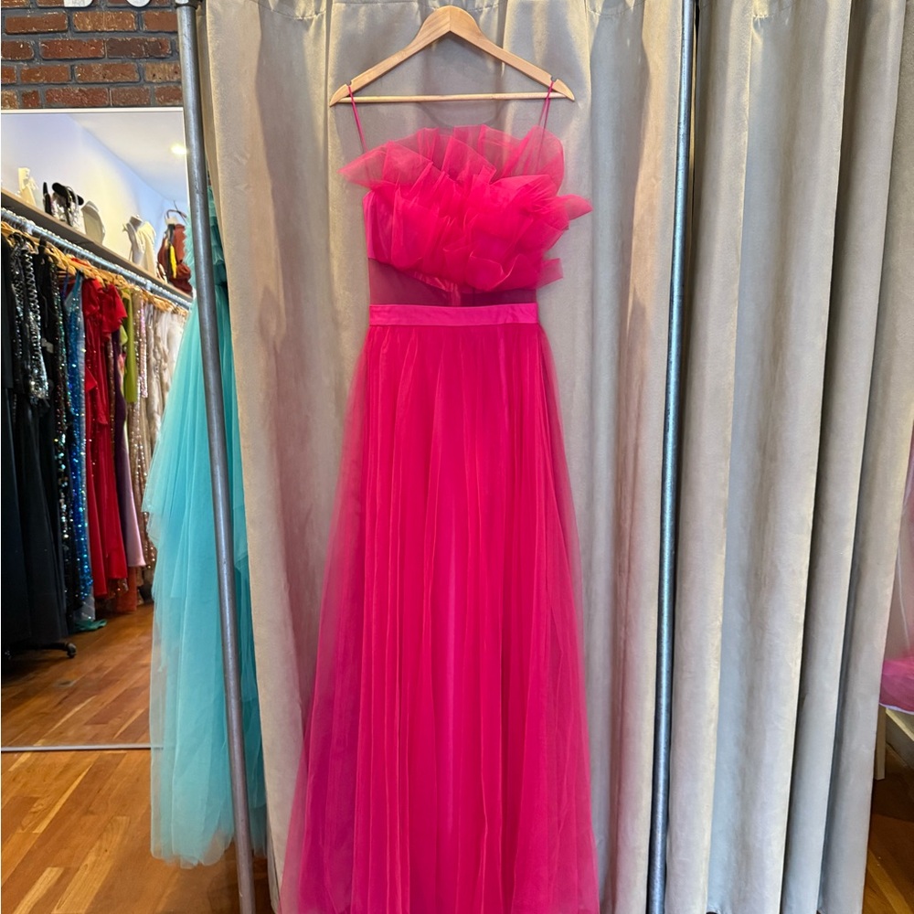Azalea Pink Tulle Gown (S)